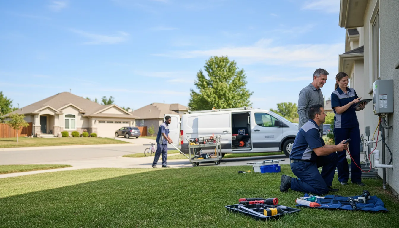 Tankless water heater service in Collegedale, TN